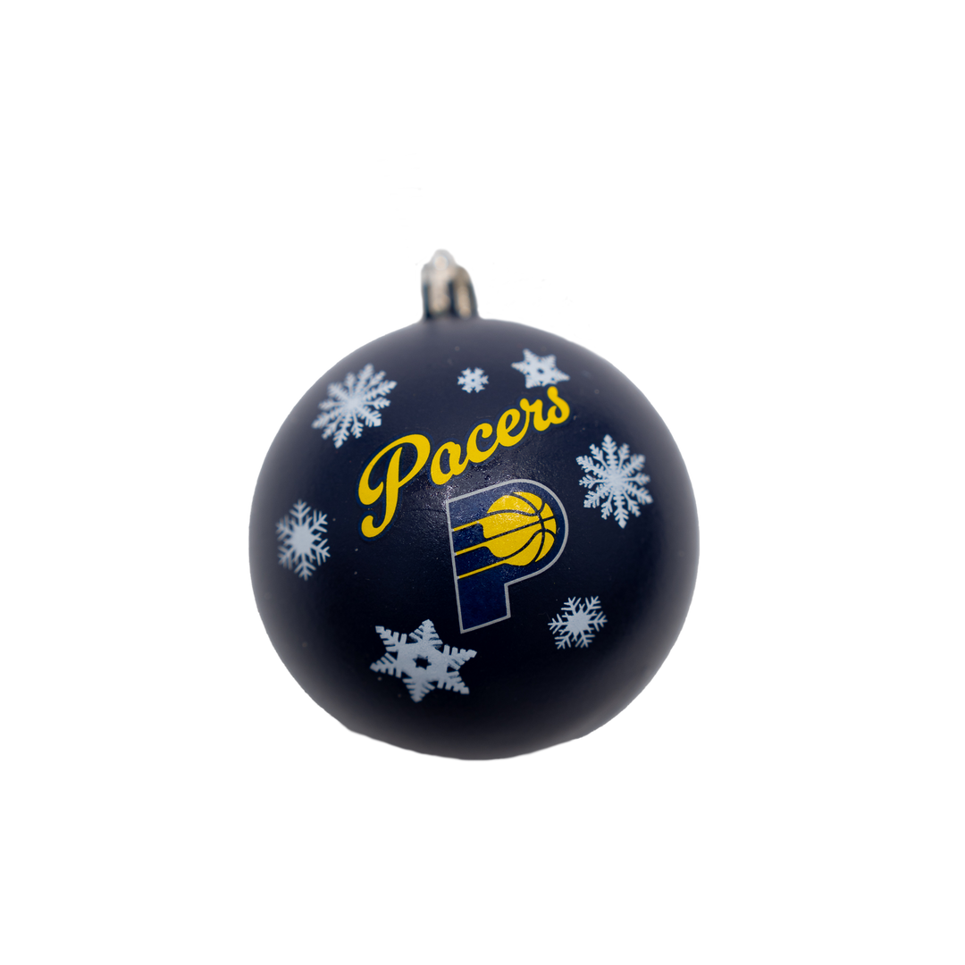Indiana Pacers 5 Pack Ball Ornament Set in Navy by FOCO