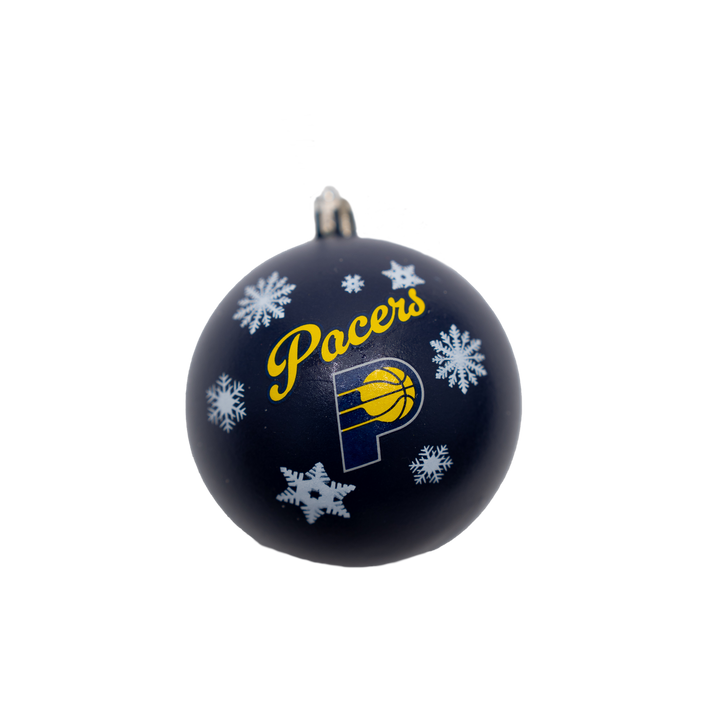 Indiana Pacers 5 Pack Ball Ornament Set in Navy by FOCO