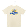 Adult Indiana Pacers 2024 NBA Playoffs Game 6 T-shirt in Natural by Item Of The Game