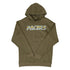 Adult Indiana Pacers 23-24' Hoops For Troops Hooded Sweatshirt by Item Of The Game In Green - Front View