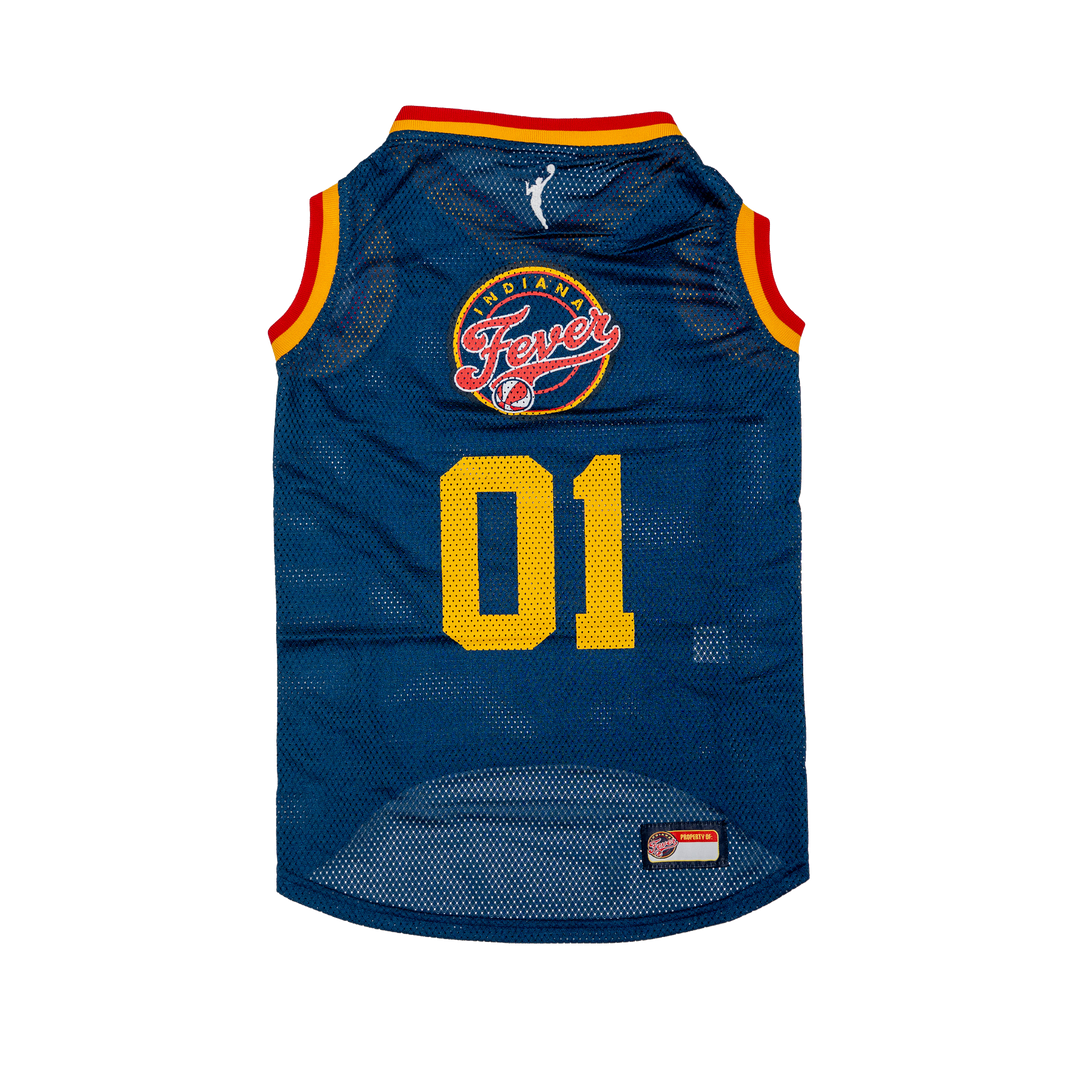 Indiana Fever Mesh Basketball Jersey in Navy by Pets First