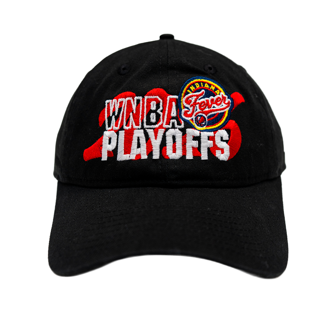 Adult Indiana Fever 2026 WNBA Playoffs 9Twenty Hat in Black by New Era