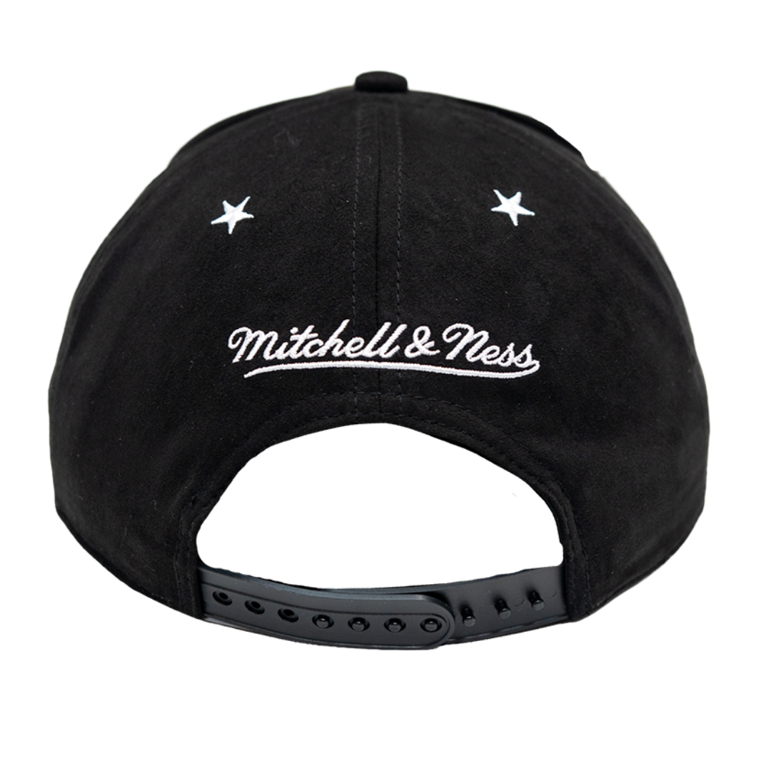 Adult Indiana Fever Star Splash Pro Snapback Hat in Black by Mitchell & Ness