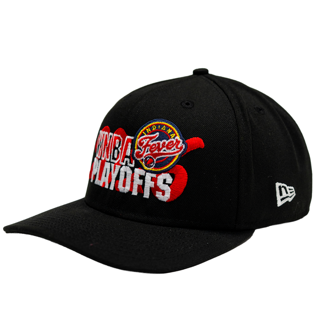 Adult Indiana Fever 2026 WNBA Playoffs 9Seventy Hat in Black by New Era