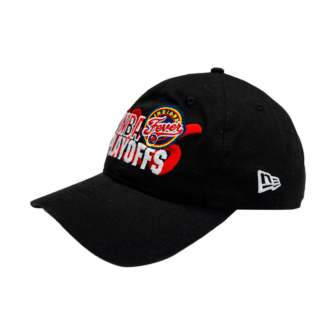 Adult Indiana Fever 2026 WNBA Playoffs 9Twenty Hat in Black by New Era