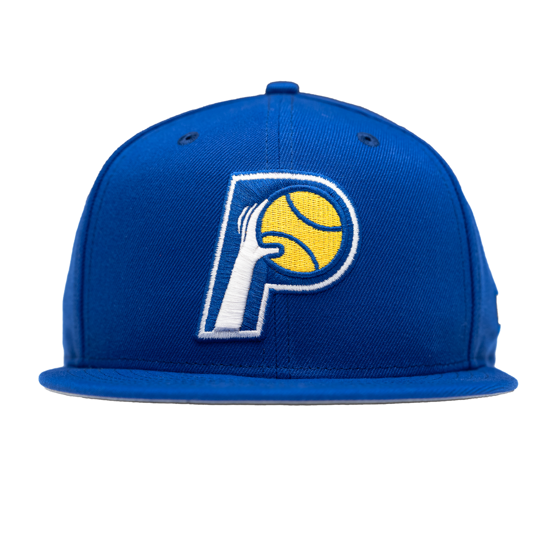 Youth Indiana Pacers ABA Hardwood Classics 9FIFTY Hat in Royal by New Era