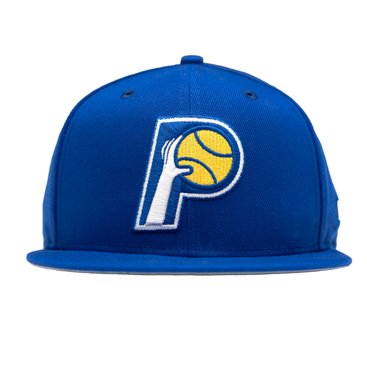 Youth Indiana Pacers ABA Hardwood Classics 9FIFTY Hat in Royal by New Era