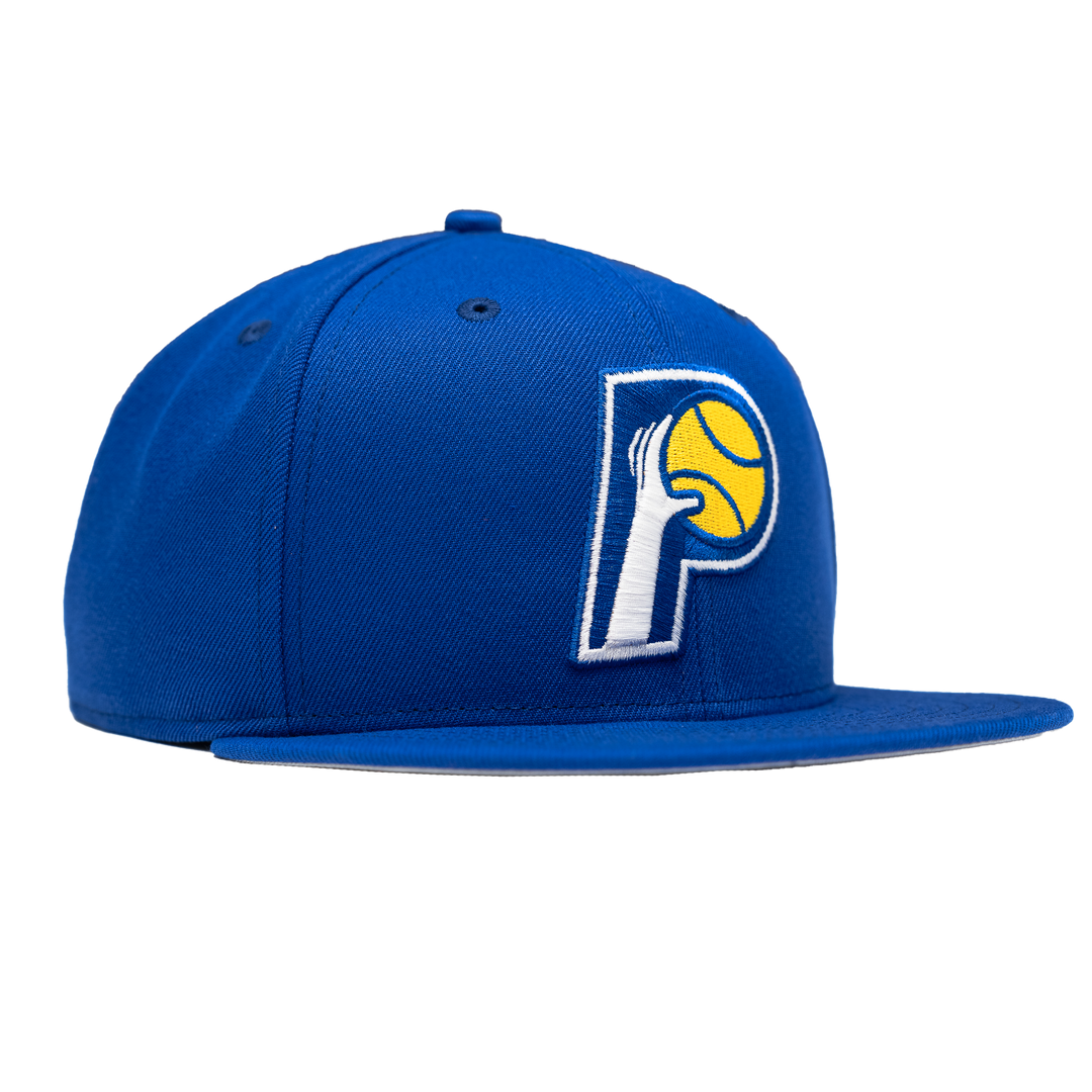 Youth Indiana Pacers ABA Hardwood Classics 9FIFTY Hat in Royal by New Era