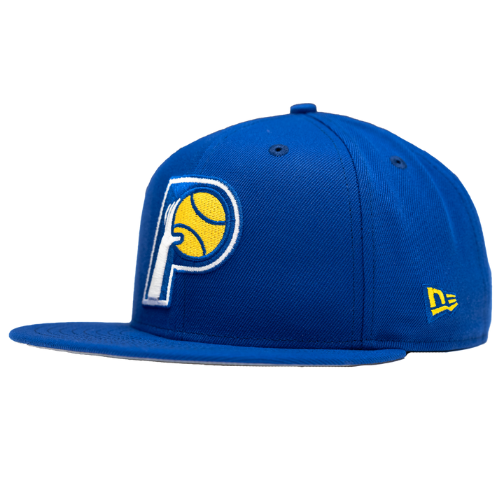 Youth Indiana Pacers ABA Hardwood Classics 9FIFTY Hat in Royal by New Era