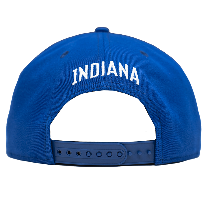 Youth Indiana Pacers ABA Hardwood Classics 9FIFTY Hat in Royal by New Era