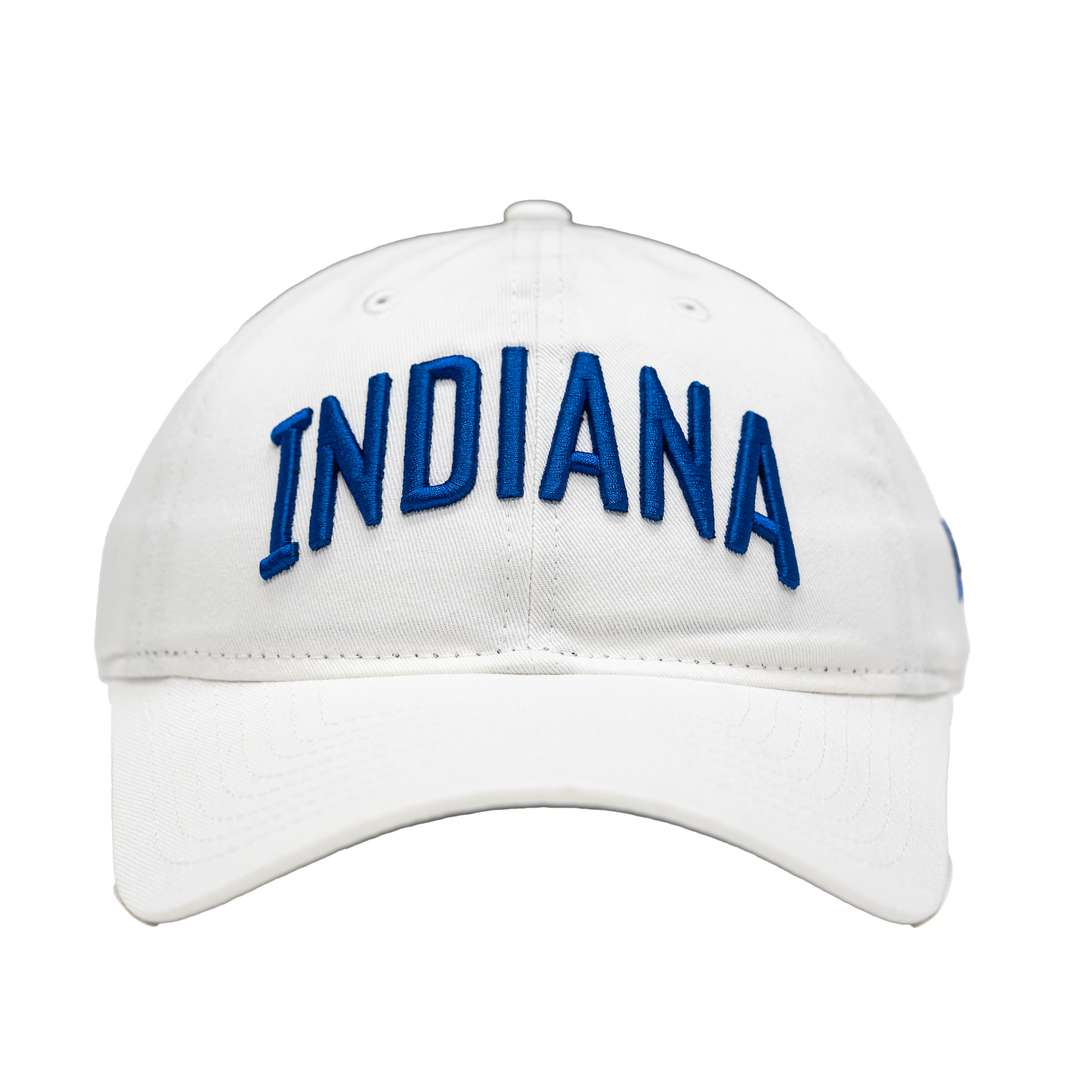 Adult Indiana Pacers ABA Hardwood Classics 9TWENTY Hat in White by New Era