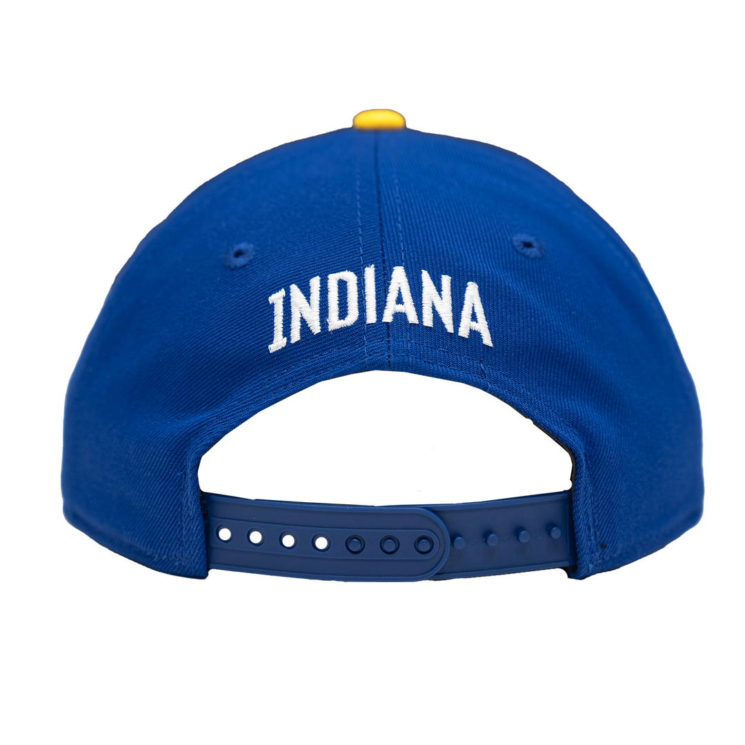 Adult Indiana Pacers ABA Hardwood Classics 9SEVENTY Hat in Royal by New Era