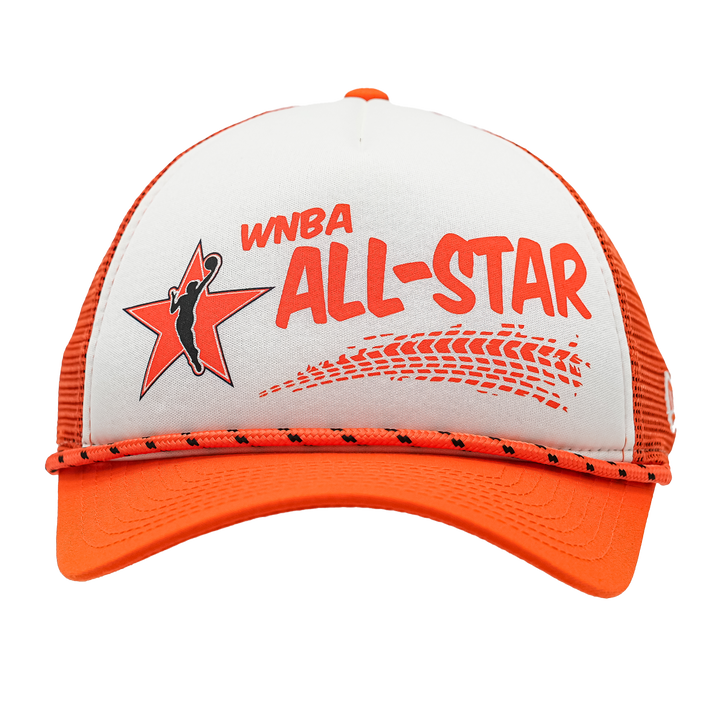 Adult WNBA All-Star 2025 INDY 9Forty Rally Drive Hat in White by New Era