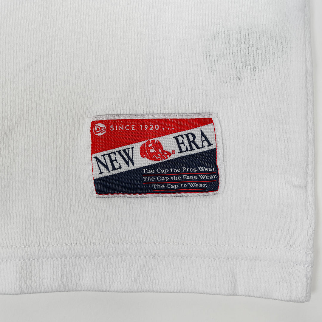Adult Indiana Pacers Embroidered Wordmark T-shirt in White by New Era