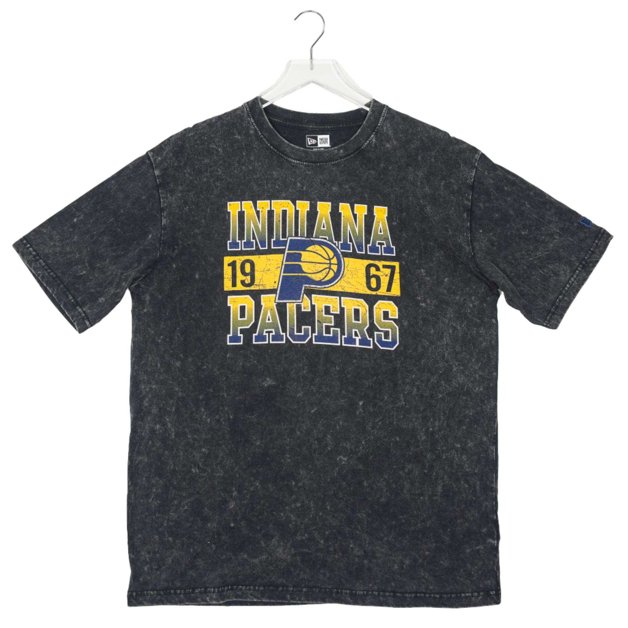 Adult Indiana Pacers Marble Washed T-shirt in Black by New Era – Pacers ...