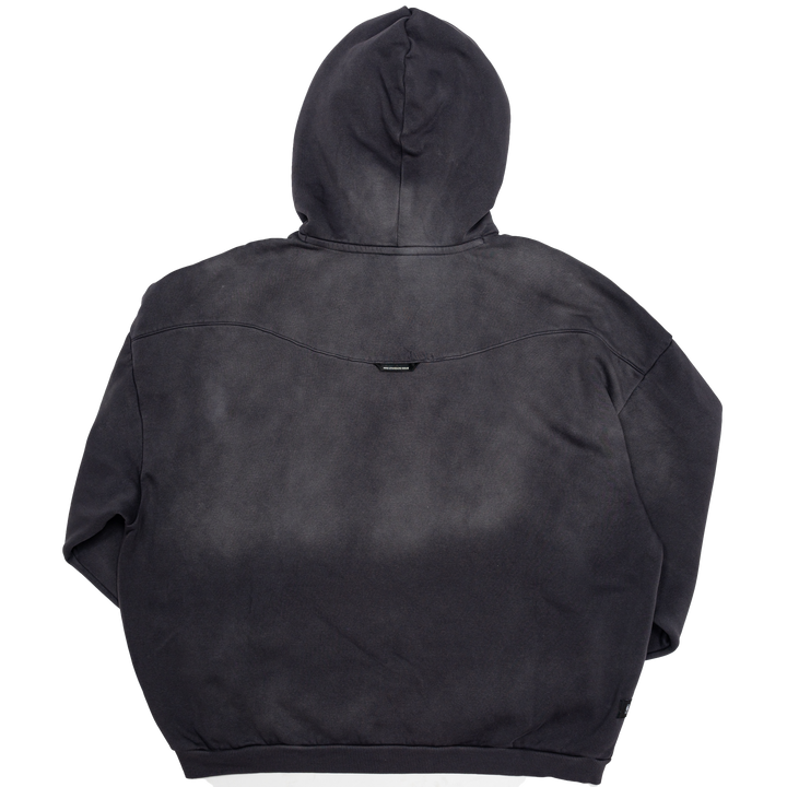 Adult Indiana Pacers 26-27' Team Travel Washed Hooded Sweatshirt in Charcoal by Nike