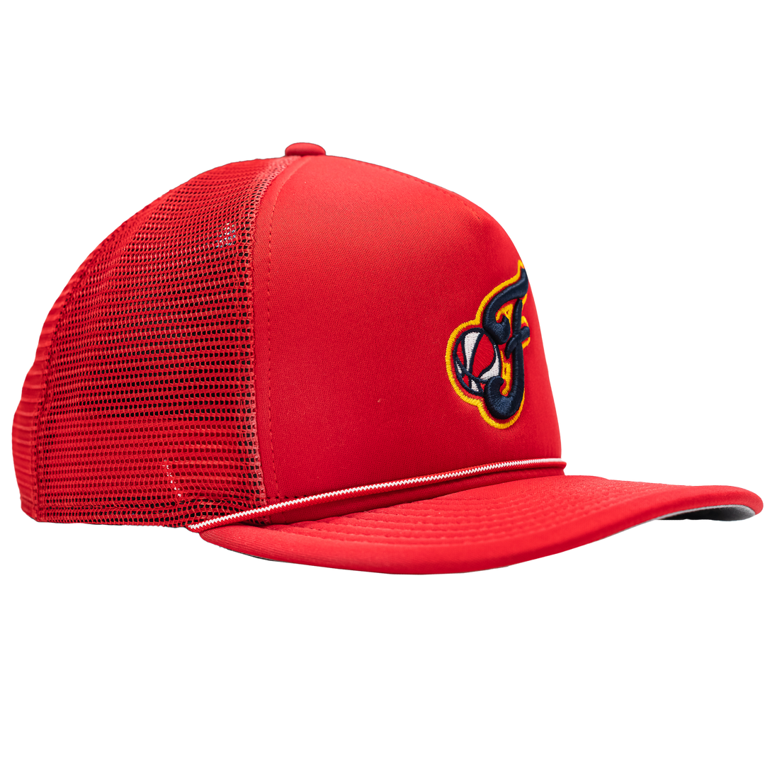 Adult Indiana Fever Worn 9Fifty Hat in Red by New Era
