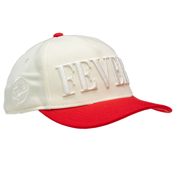 Women's Indiana Fever Two-Tone Tonal 9Forty Hat in Natural by New Era