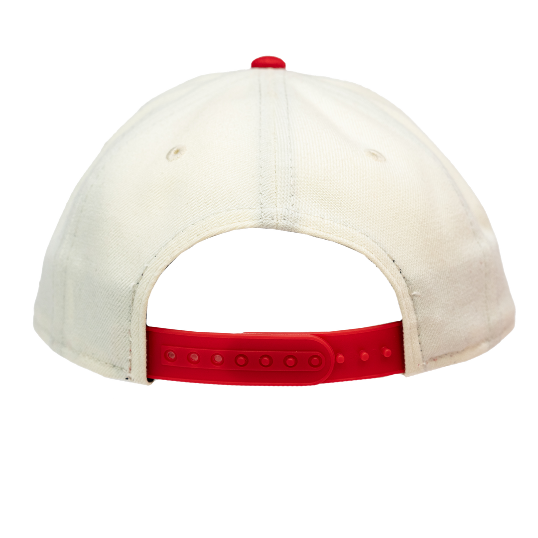 Women's Indiana Fever Two-Tone Tonal 9Forty Hat in Natural by New Era