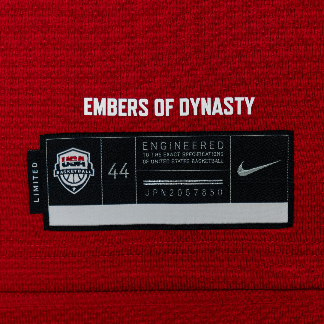 Adult USA Basketball #14 Aliyah Boston Swingman Jersey in Red by Nike