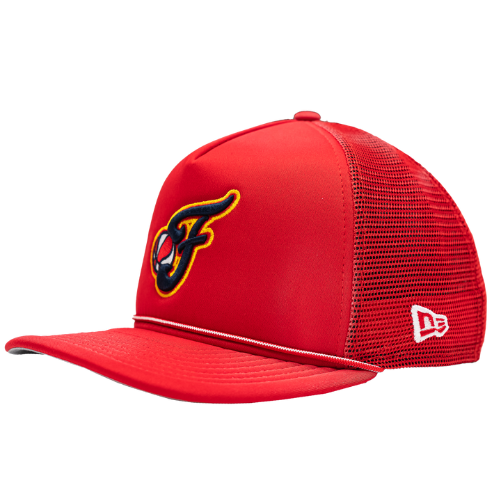 Adult Indiana Fever Worn 9Fifty Hat in Red by New Era