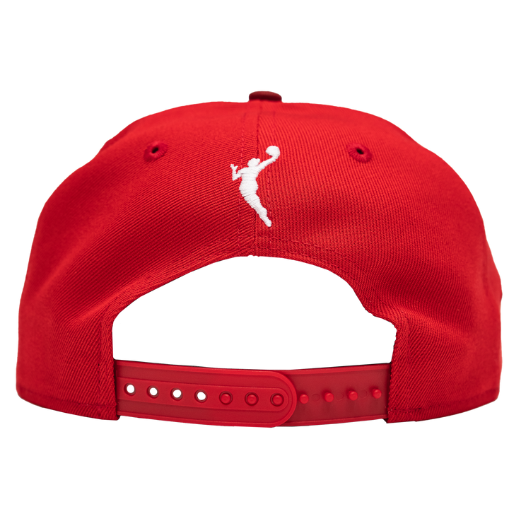 Adult Indiana Fever Rebel 9Fifty Hat in Red by New Era