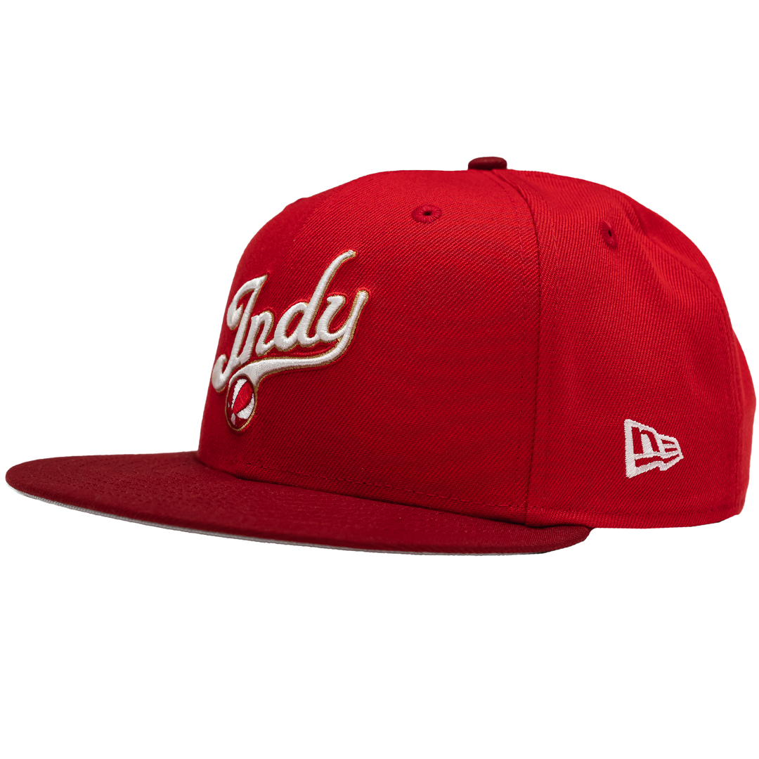 Adult Indiana Fever Rebel 9Fifty Hat in Red by New Era
