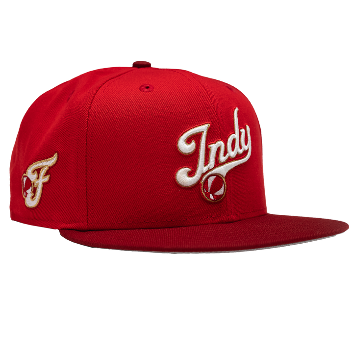 Adult Indiana Fever Rebel 9Fifty Hat in Red by New Era