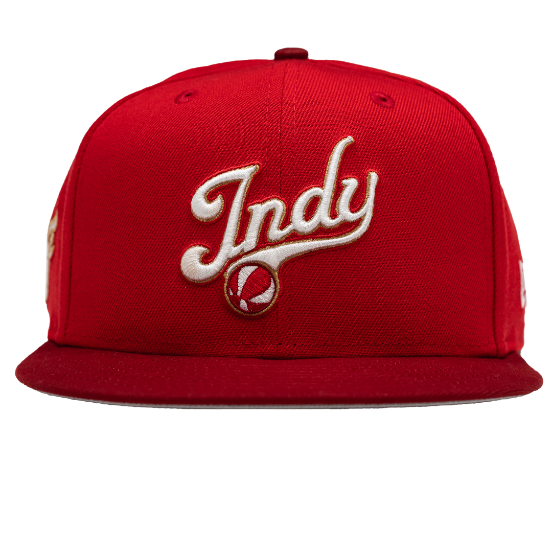 Adult Indiana Fever Rebel 9Fifty Hat in Red by New Era