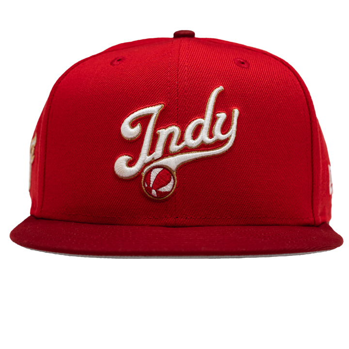 Adult Indiana Fever Rebel 9Fifty Hat in Red by New Era