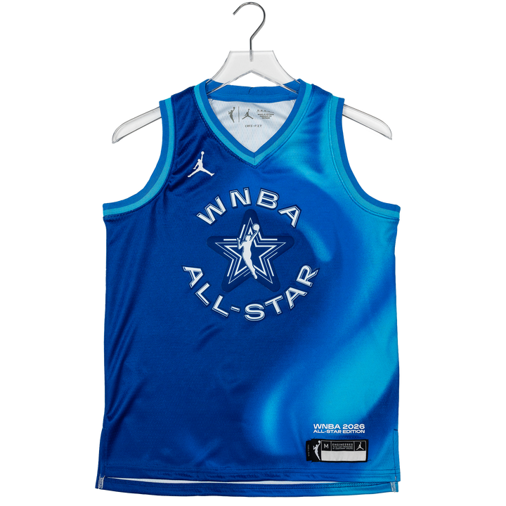 Adult Indiana Fever #22 Caitlin Clark 2026 WNBA All-Star Game Jersey in Blue by Jordan Brand