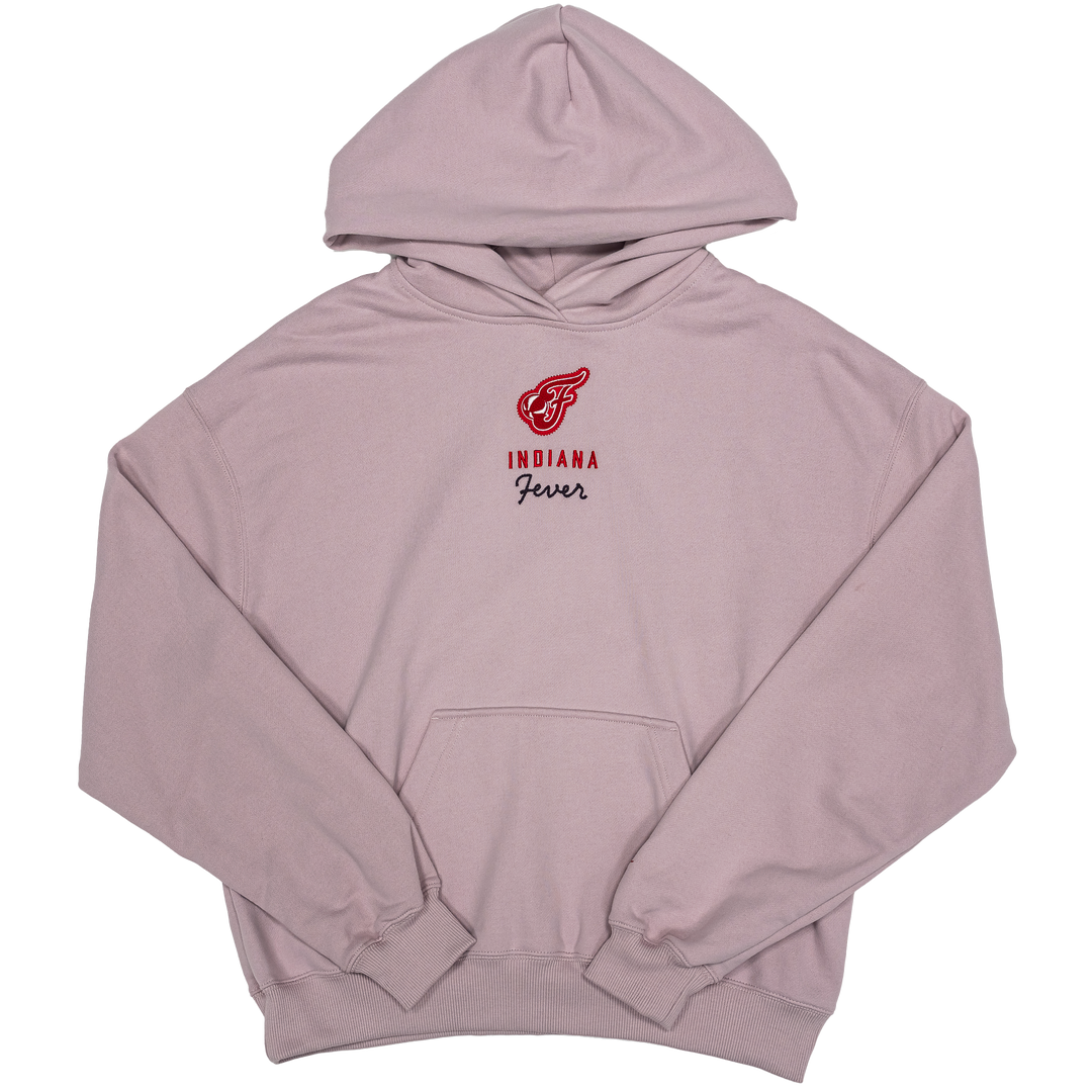 Adult Indiana Fever Studio Hooded Sweatshirt in Purple by Nike