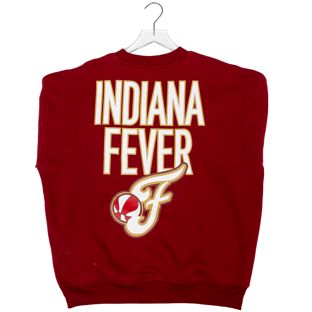 Adult Indiana Fever Shadow Play Crewneck Sweatshirt in Maroon by Fever Team Store
