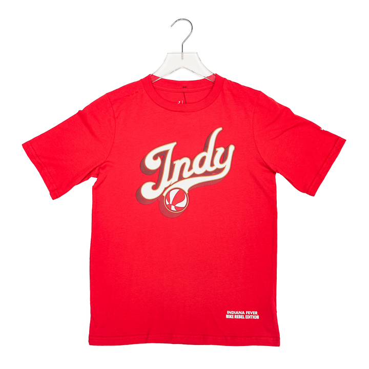 Youth Indiana Fever Rebel T-shirt in Red by Nike
