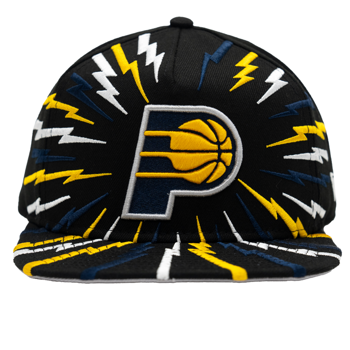 Adult Indiana Pacers Bolt 9FIFTY Hat in Black by New Era