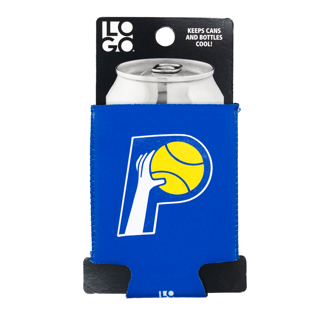 Indiana Pacers ABA Can Cooler in Royal by Logo Brands