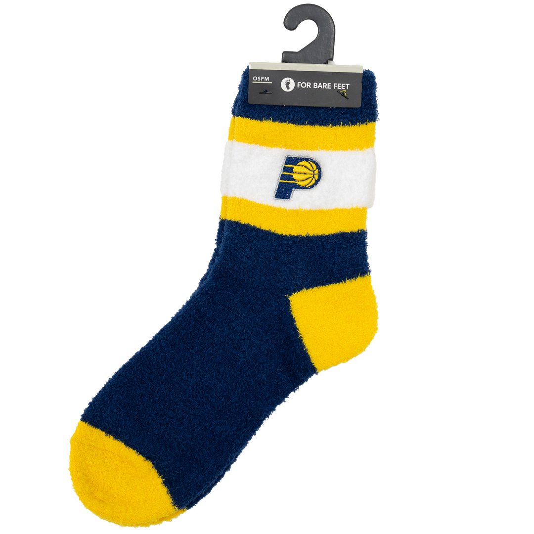 Adult Indiana Pacers Sleepsoft Sock in Navy by For Bare Feet