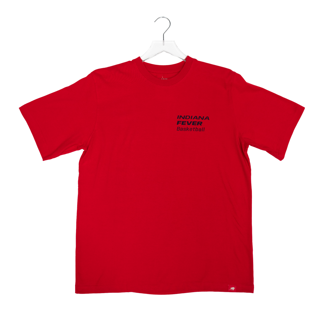 Adult Indiana Fever Reed T-shirt in Red by Sportiqe