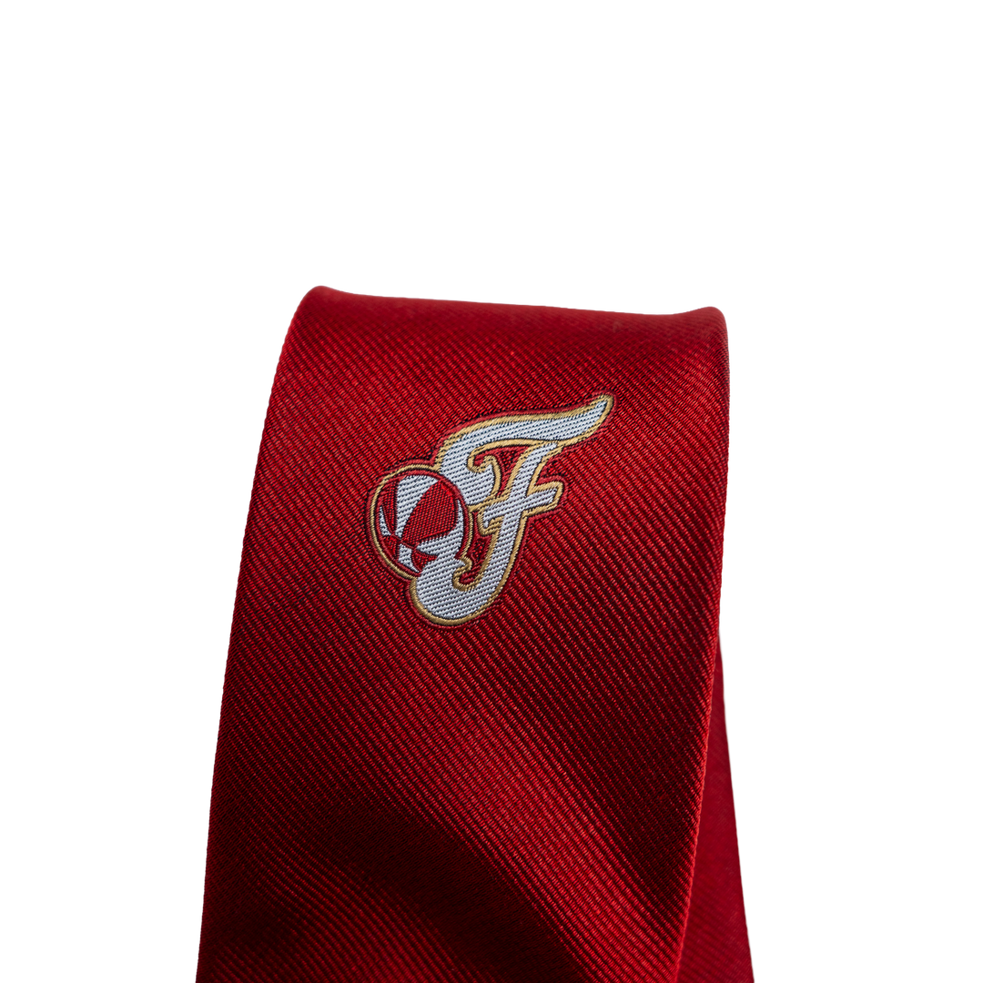 Adult Indiana Fever Secondary Logo Necktie in Red by Round21