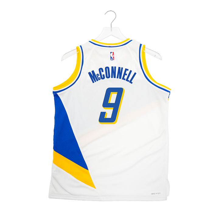 Youth Indiana Pacers #9 T.J. McConnell 25-26' CITY EDITION Swingman Jersey in White by Nike