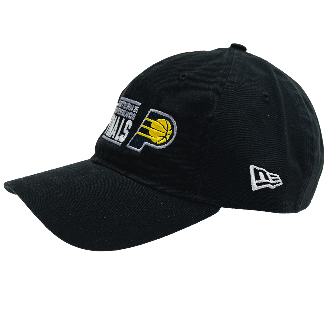 Adult Indiana Pacers 2025 Eastern Conference Finals Match-up 9Twenty Hat in Black by New Era