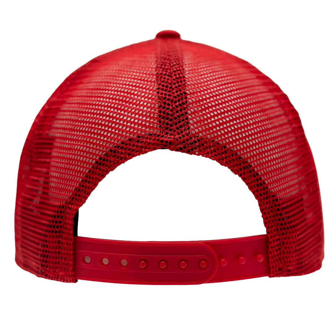 Youth Indiana Fever Logo Fade 9FIFTY Hat in Red by New Era