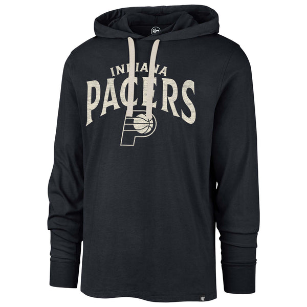 Adult Indiana Pacers Timepiece Franklin Long Sleeve Lightweight Hooded T-shirt by 47'