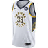 Men's Indiana Pacers Myles Turner Association Swingman Jersey by Nike in White - Front View