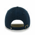 Adult Indiana Pacers Script Clean Up Hat by 47' In Blue & Gold - Back View