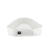 Adult Indiana Pacers Primary Logo Clean Up Visor in White by 47' - Back View