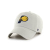 Adult Indiana Pacers Clean Up Hat in Grey by 47'