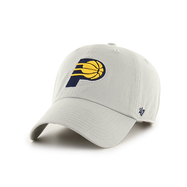 Indiana Pacers Clean Up Hat in Grey by 47' in White - Left View