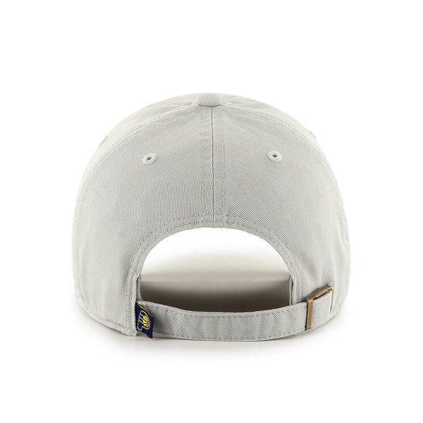 Indiana Pacers Clean Up Hat in Grey by 47' in White - Back View