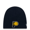 Infant Indiana Pacers New Era Mini Fan Knit Hat in Navy - Front View